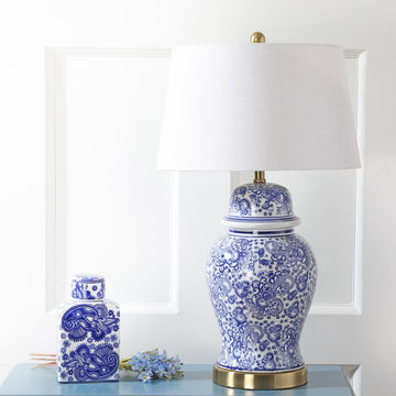 Ellis 29.5" Ceramic LED Table Lamp - JONATHAN Y